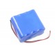 Folia termokurczliwa 260mm PVC 18650 Ogniwa 1M kolor Niebieska