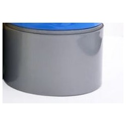 Folia PVC termokurczliwa rękaw 150mm 18650 Ogniwa 1M kolor srebrny